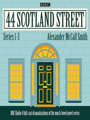 cover image of 44 Scotland Street, Series 1-3